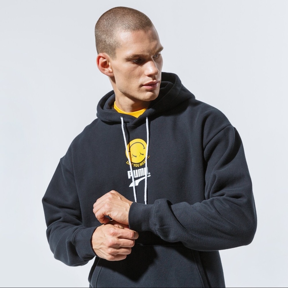 ✨ PUMA ✨ Club Track Hoodie. Large / Black.